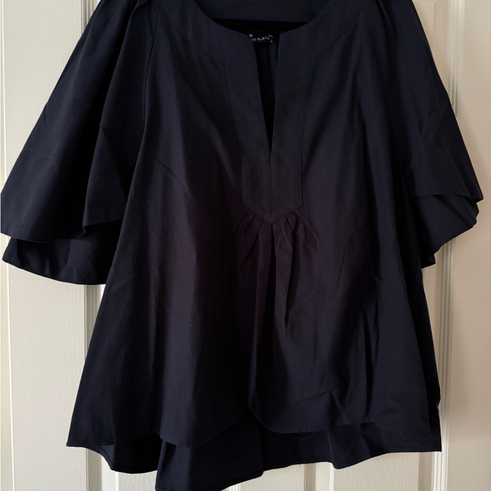 Tuckernuk Navy Blue top